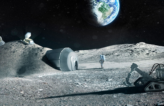 مشروع روسي لإنتاج حفار لاختراق سطح القمر