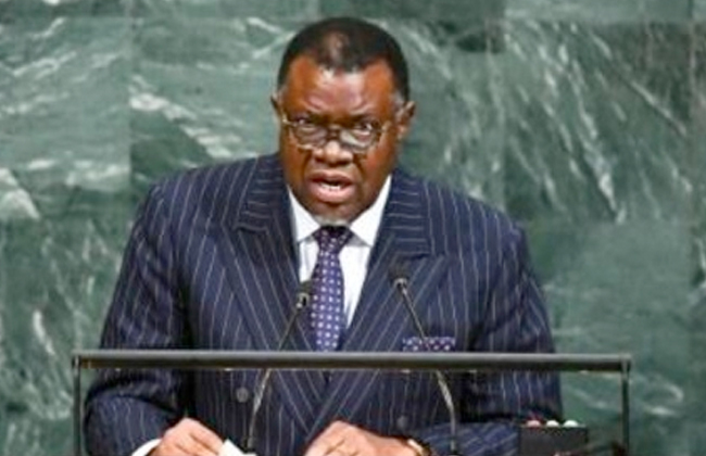 رئيس ناميبيا عن تداول السلطة يطلبون من الأفارقة ما لا يطلبونه من الآخرين