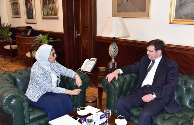 وزيرة الصحة تبحث مع نظيرها الأردني تعزيز سبل التعاون في مجالي الصحة والدواء