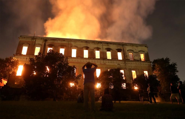 وزيري حريق البرازيل خسارة فادحة للبشرية وخاطبنا الخارجية لمتابعة الموقف