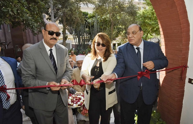 وزيرة التضامن تفتتح معهد التدريب والبحوث للصحة الإنجابية بالإسكندرية | صور