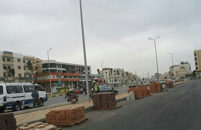 غيوم وسحب كثيفة بمدن البحر الأحمر