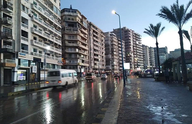  تحذيرات من محافظة الإسكندرية للمواطنين بسبب موجة الطقس السيئ