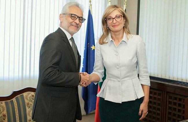 وزيرة الخارجية البلغارية تستقبل السفير المصري