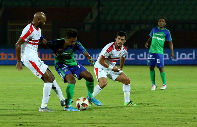 انطلاق لقاء الزمالك ومصر المقاصة في كأس مصر