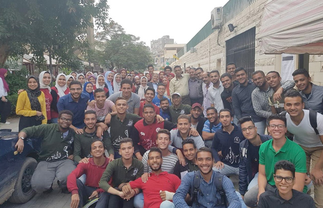 انطلاق ماراثون انتخابات الاتحادات الطلابية بجامعة عين شمس| صور