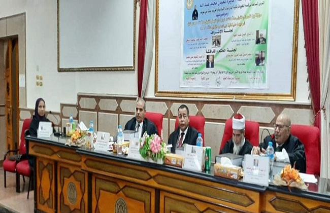 رئيس جامعة الأزهر يناقش رسالة دكتوراة في اللغويات بين النجراني وابن داود اليمني