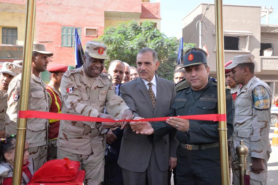 محافظ أسيوط يفتتح مدرسة الشهيد فاروق جعفر الثانوية بأبنوب | صور