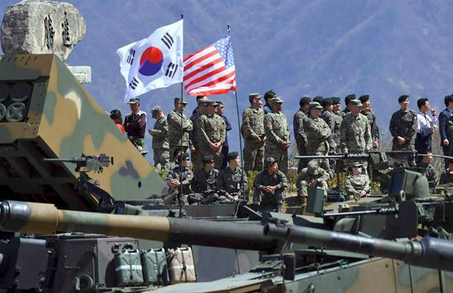 إرجاء المناورات العسكرية المشتركة بين أمريكا وكوريا الجنوبية