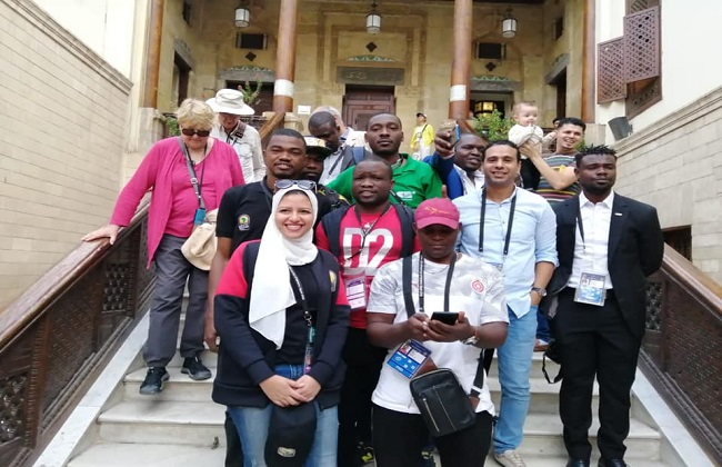 اللجنة المنظمة لبطولة كأس أمم إفريقيا تعد رحلة إلى مجمع الأديان |صور