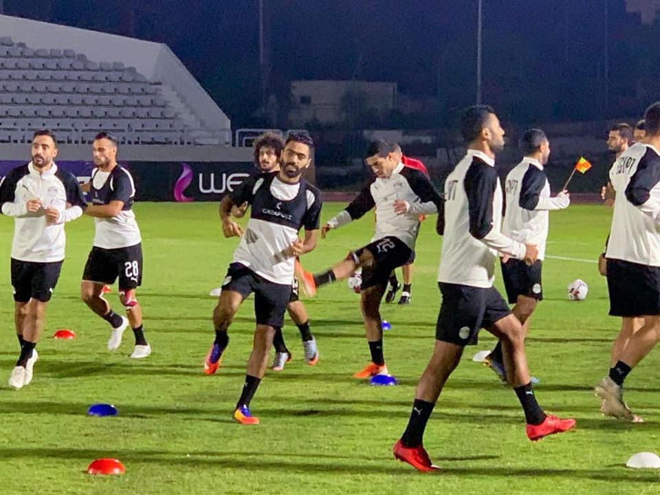 المنتخب الوطني يختتم تدريباته استعداداته لودية ليبيريا