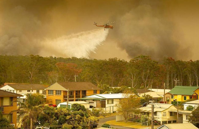 ملبورن الأسترالية الأسوأ بالعالم في جودة الهواء بسبب حرائق الغابات