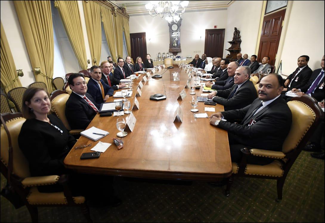 وزراء خارجية مصر وإثيوبيا والسودان يتناولون وجهات النظر حول سد النهضة