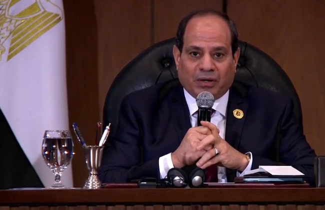 الرئيس السيسي في منتدى شباب العالم مصر تسعى لتطوير  بحيرات تطل على البحر المتوسط 