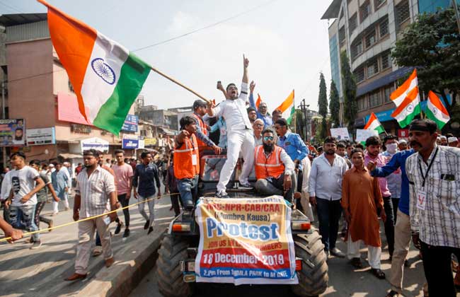 استمرار الاحتجاجات على قانون الجنسية الجديد بالهند