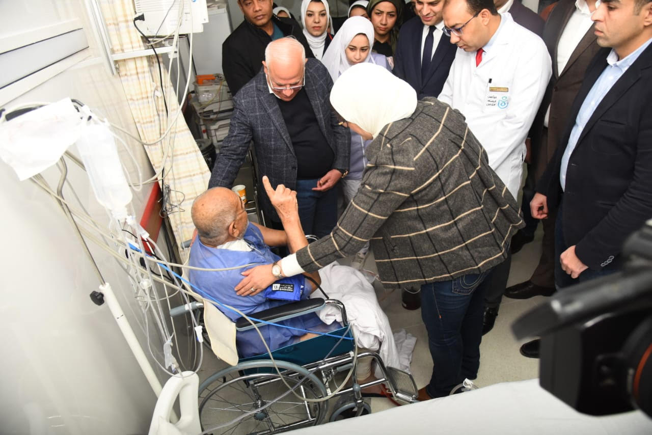 الانتهاء من إجراء  عملية بمستشفى النصر التخصصي في بورسعيد| صور