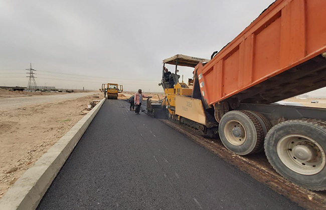   مليون جنيه لرصف وازدواج مدخل مدينة الخارجة الجنوبي