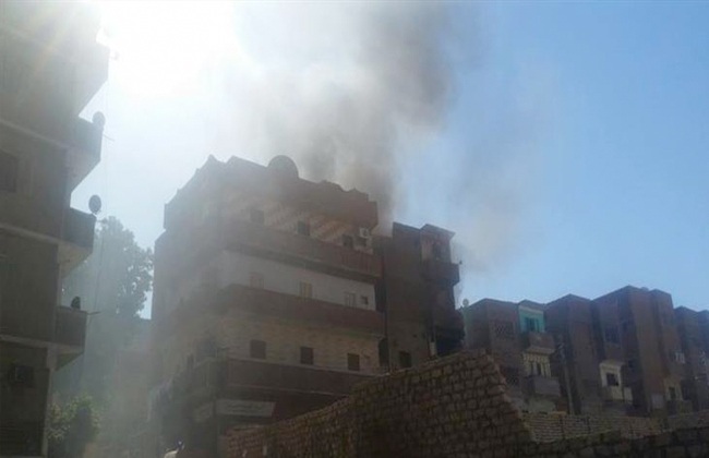 تلفيات بمدرسة في المرج بسبب انفجار أسطوانة بوتاجاز فى عقار مجاور