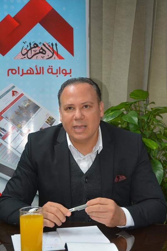  ندوة الإعلامي محمود الورواري في بوابة الأهرام