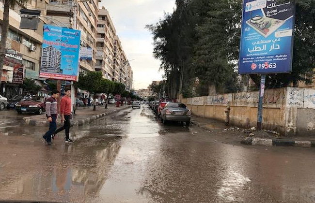  أثار الأمطار الغزيرة من مدن وقرى كفرالشيخ