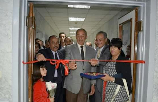 محافظ البحر الأحمر خلال أفتتاح قسم علاج الحروق ووحدة علاج كيماوي بمستشفى الغردقة