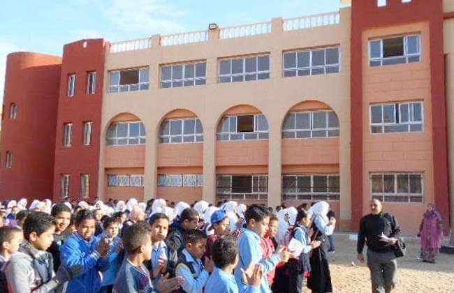 تشغيل مدرسة للتعليم الأساسي بالمنطقة السكنية الـ25 بالإسكان الاجتماعي بـ  السادات | صور - بوابة الأهرام
