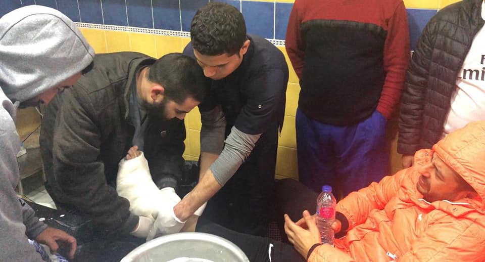 محمد حماقي يخضع لجراحة بعد إصابة قوية في القدم