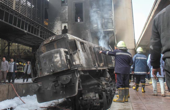 النيابة تحبس متهما جديدا في حريق محطة مصر 