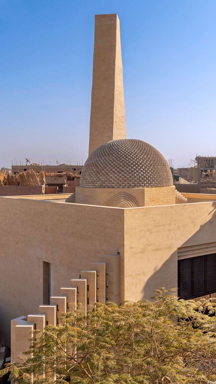مسجد "باصونة" المصري المدرج