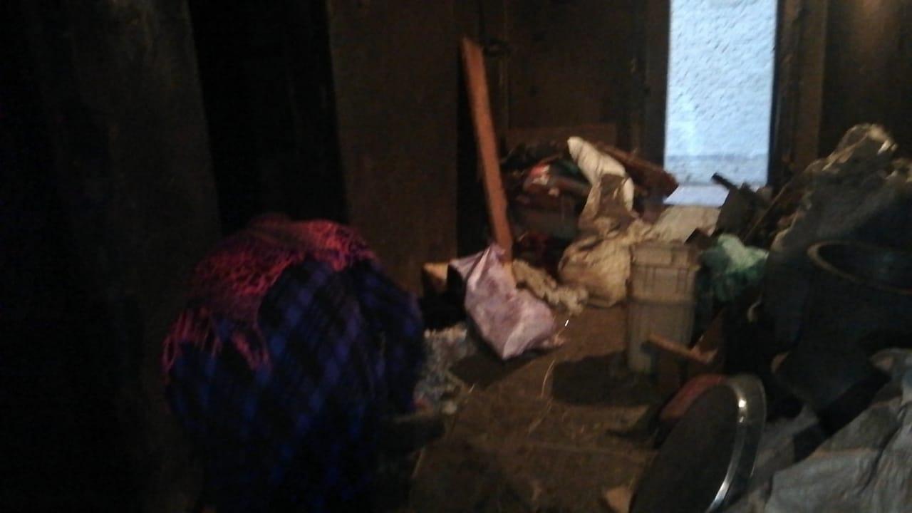 المنزل الذى احتجزت به الأم الشاب محمد بقرية سجين الكوم بقطور
