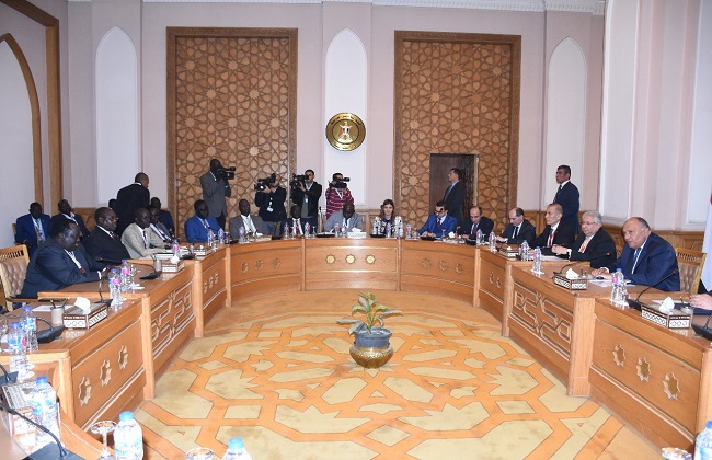 وزير الخارجية يؤكد دعم مصر للسلام والاستقرار في جنوب السودان