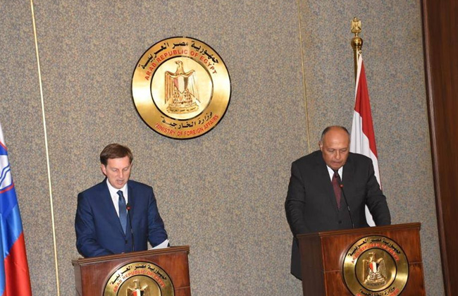 وزير الخارجية تاريخ العلاقات بين مصر وسلوفينيا طويل وممتد
