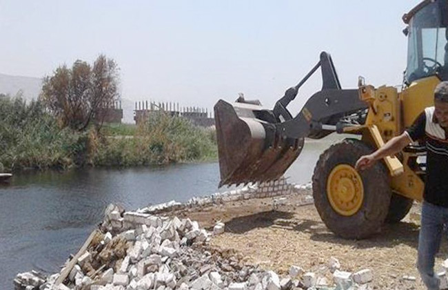 الري توضح إجمالي إزالة التعديات عن نهر النيل ومنافع الري والصرف منذ يناير 