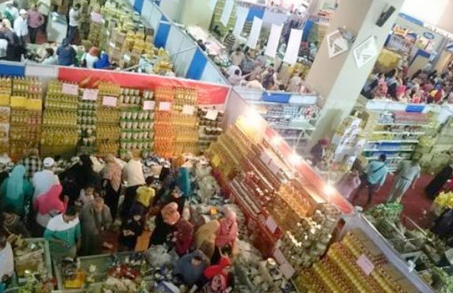افتتاح أكبر معرض للسلع والملابس والخضراوات واللحوم في بولاق الدكرور بالجيزة