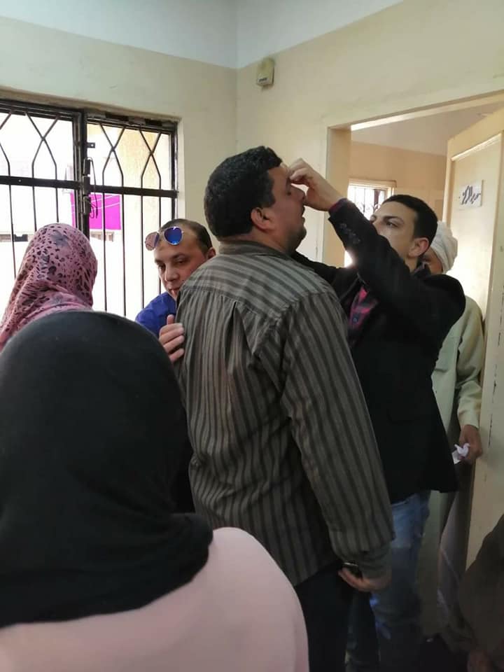  قافلة طبية لمرضى العيون بكفر الشيخ 
