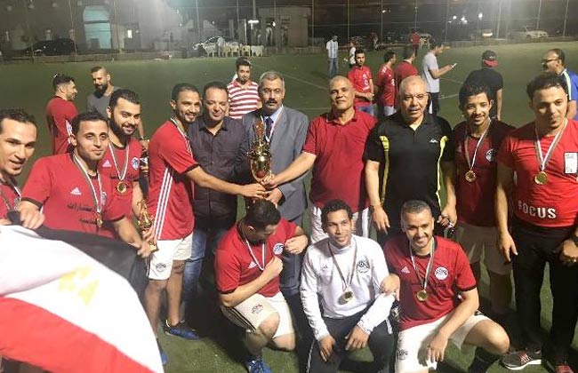 منتخب مصر يتوج ببطولة الجاليات الكروية في سلطنة عمان