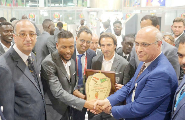 منتخب موريتانيا يصل القاهرة للمشاركة في كأس أمم إفريقيا لأول مرة بالتاريخ