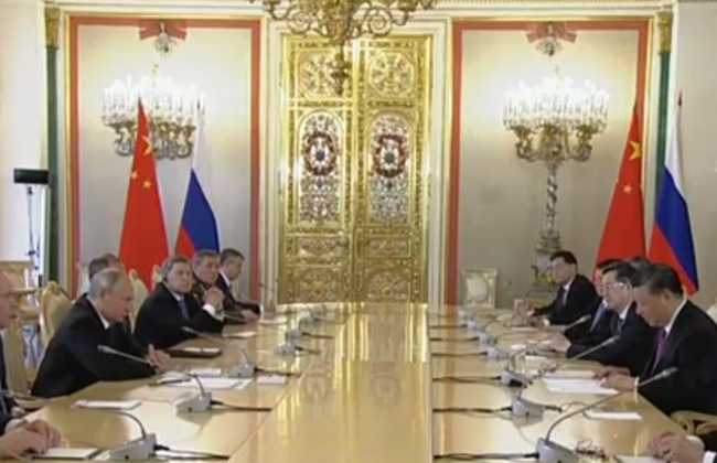 بوتين العلاقات التي تربط بين روسيا والصين ذات مستوى غير مسبوق