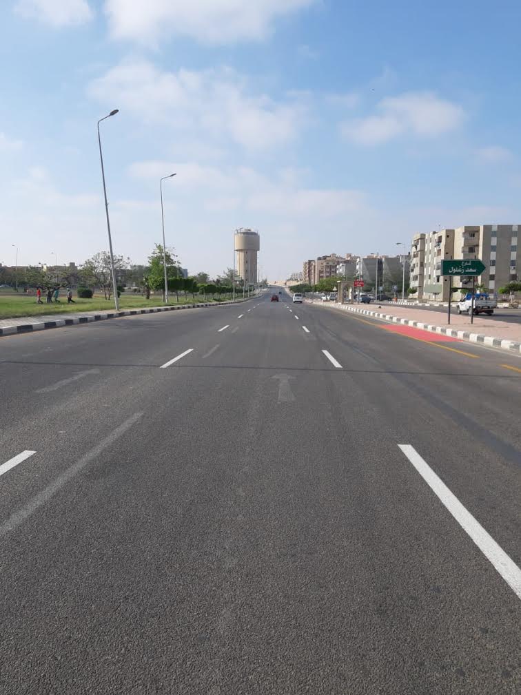 مسار للدراجات بمدينة الشروق