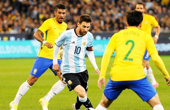 مباراة البرازيل والارجنتين مباشر