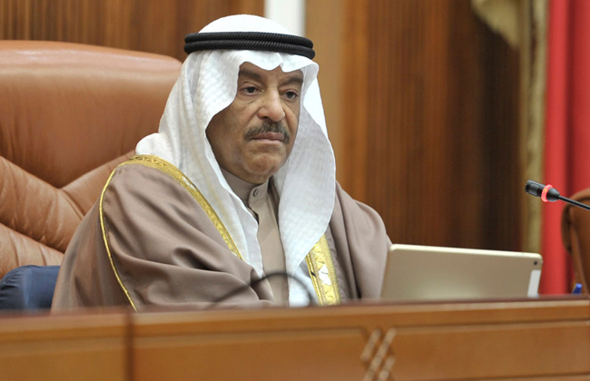 رئيس مجلس الشورى البحريني يُعزّي مصر في ضحايا حادث تصادم قطاري سوهاج‎