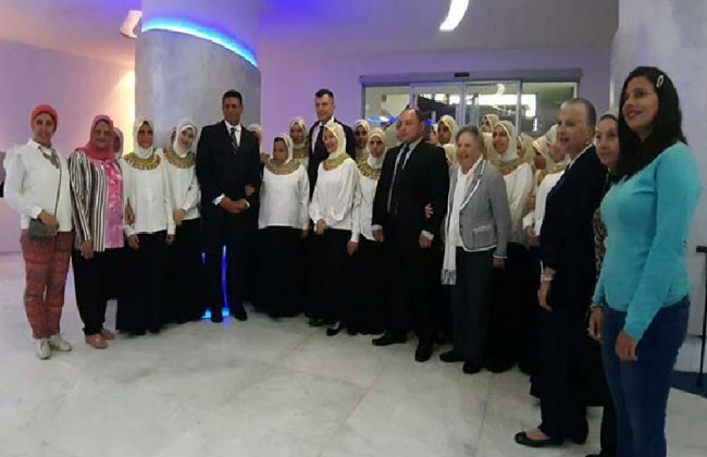 سفارة مصر في بلجراد تنظم جولة أوركسترا النور والأمل للفتيات الكفيفات في صربيا | صور