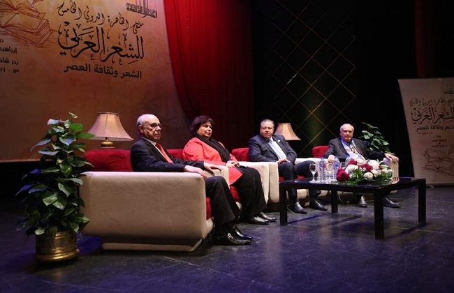 افتتاح ملتقى القاهرة الدولي الخامس للشعر العربي بحضور وزيرة الثقافة | صور