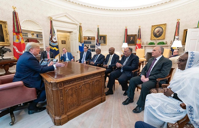 الولايات المتحدة تؤكد أهمية عدم البدء في ملء سد النهضة دون إبرام اتفاق بين مصر وإثيوبيا والسودان