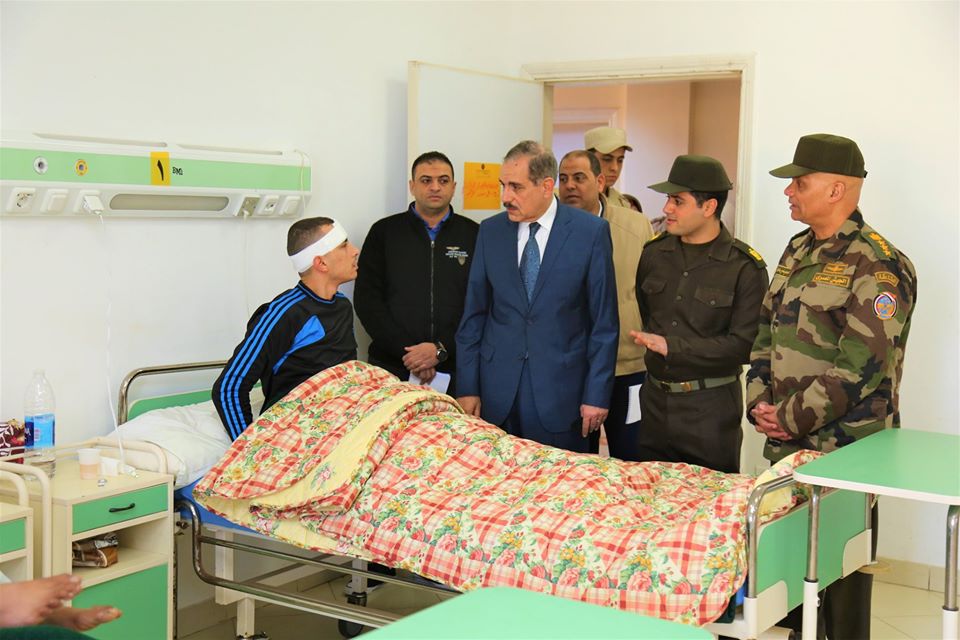 محافظ كفرالشيخ يتفقد المستشفى العسكري