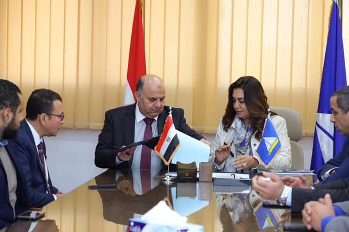 توقع بروتوكول تعاون مع وزارة الاتصالات لتنفيذ مشروع التحول الرقمي بدمياط