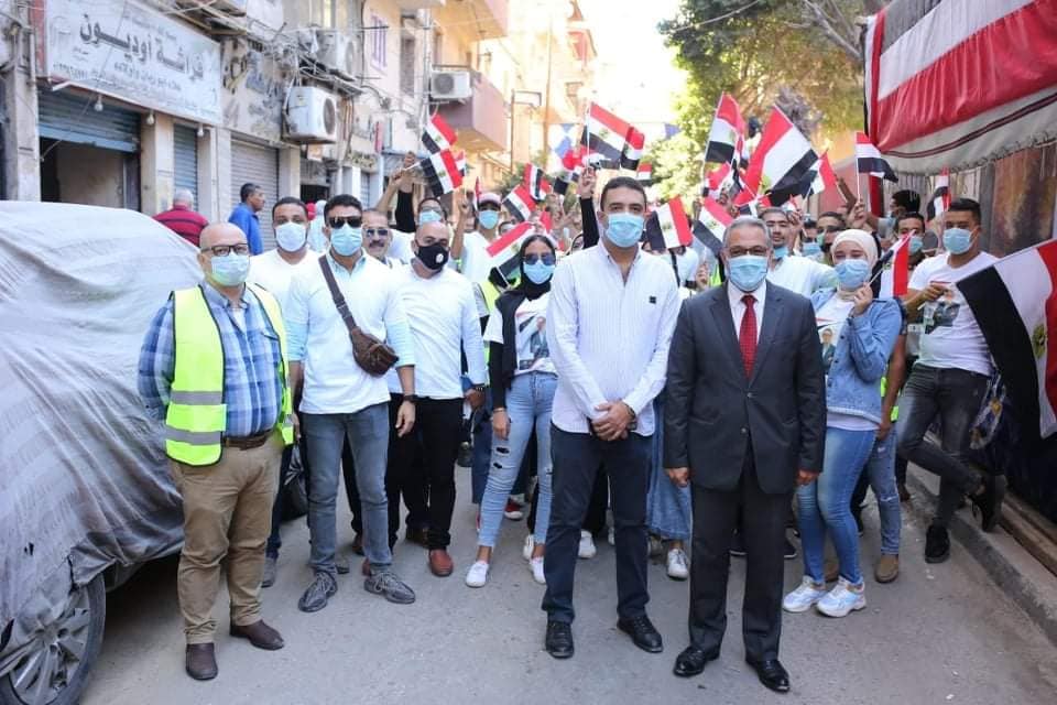  مسيرة شبابية بالإسكندرية 
