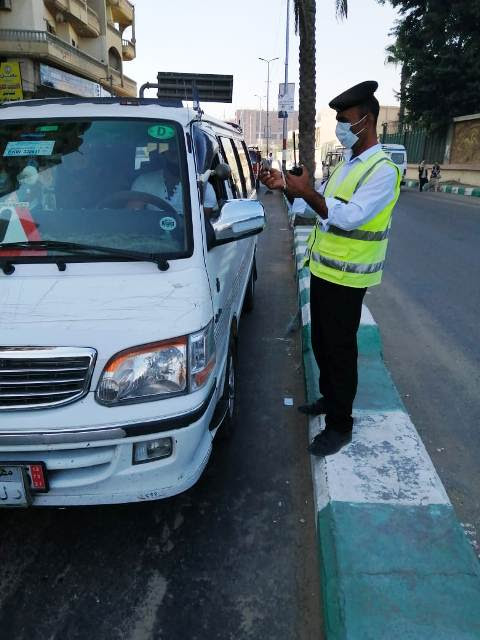 عدم الإلتزام بإرتداء الكمامة الواقية 