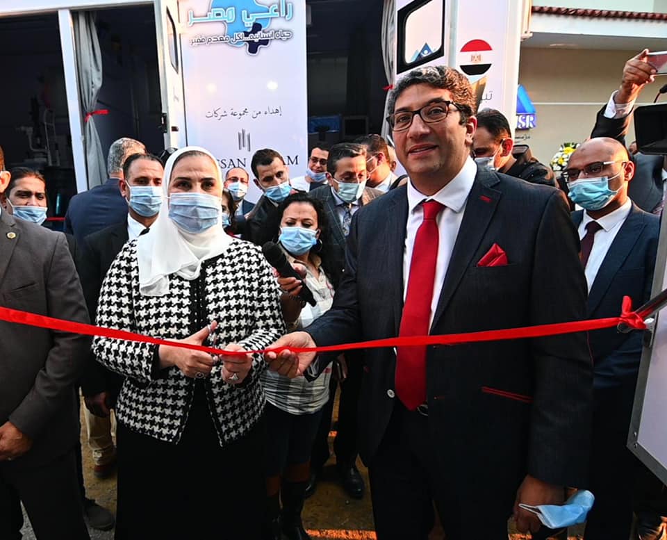 «التضامن تشهد افتتاح المقر الجديد لمؤسسة «راعي مصر وتدشن  عيادات طبية متنقلة | صور 