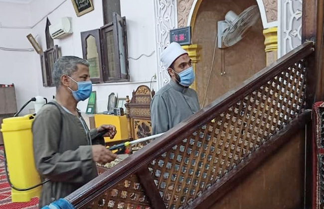 حملات النظافة والتعقيم بالمساجد